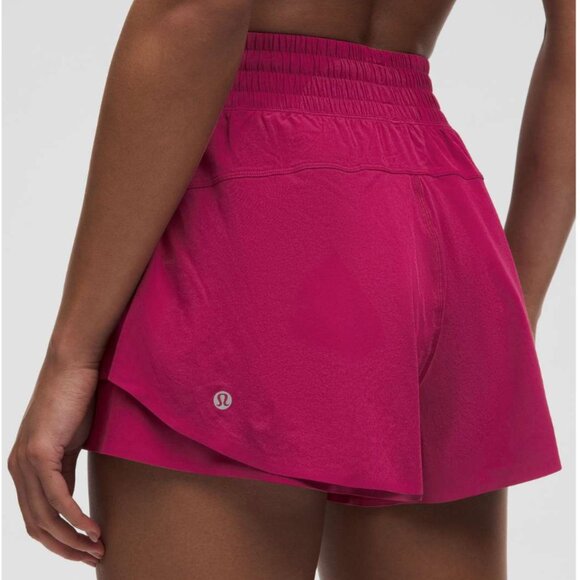 Lululemon Shake It Out High-Rise Running Short 2.5" Magenta Smoke - Picture 2 of 9
